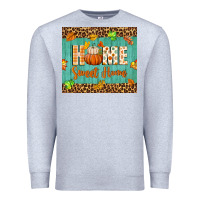 Heather Grey home sweet home Premium Sweatshirt - BundleAndBundleShop