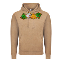 Vintage Coffee christmas tree cookies Vintage Hoodie - LillyAllenDesigns