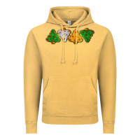 Vintage Mustard christmas tree cookies Vintage Hoodie - LillyAllenDesigns