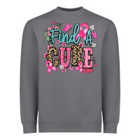 Storm Find a cure Cancer Awareness Heavyweight Sweatshirt - HowdyJamesFarm