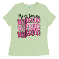 Matcha breast cancer warrior Ladies Tee - MaliasSmallBusiness