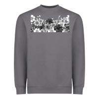 Storm black and white floral Heavyweight Sweatshirt - TumblerDesignByShophia