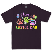 Plum happy easter day paws Premium Tee - MaliasSmallBusiness