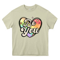 Mossy be you Heavy Core Tee - MaliasSmallBusiness