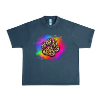 Midnight Navy pride dog paw Urban Heavy Tee - Artiststas