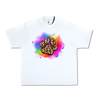 White pride dog paw Urban Heavy Tee - Artiststas
