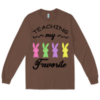 Chestnut Teaching My Favorite Bunny Long Sleeve Tee - Bettercallsaul