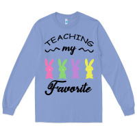 Colony Blue Teaching My Favorite Bunny Long Sleeve Tee - Bettercallsaul