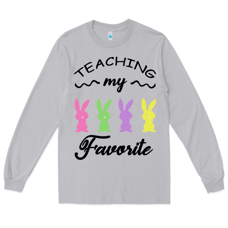 Teaching My Favorite Bunny Long Sleeve Tee by Bettercallsaul | Teevron