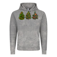 Cloud Rock christmas trees Vintage Hoodie - LillyAllenDesigns