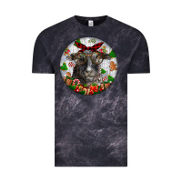Cloud Black christmas dorper sheep Vintage Tee - LillyAllenDesigns