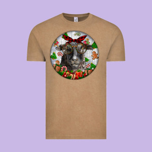 Christmas Dorper Sheep Vintage Tee Designed By Lillyallendesigns