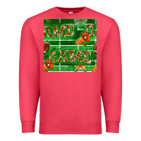 Cardinal american football megaphone and game seamless pattern Premium Sweatshirt - BundleAndBundleShop