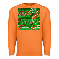 Carrot american football megaphone and game seamless pattern Premium Sweatshirt - BundleAndBundleShop