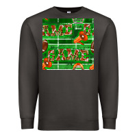 Smoke american football megaphone and game seamless pattern Premium Sweatshirt - BundleAndBundleShop