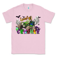 Bubblegum Pink spooky crusher monster truck Classic Tee - LillyAllenDesigns