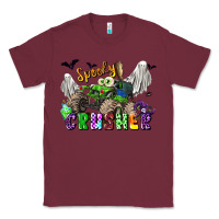 Burgundy spooky crusher monster truck Classic Tee - LillyAllenDesigns