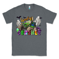Charcoal Heather spooky crusher monster truck Classic Tee - LillyAllenDesigns