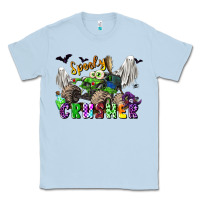 Dusty Blue spooky crusher monster truck Classic Tee - LillyAllenDesigns