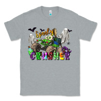 Heather Grey spooky crusher monster truck Classic Tee - LillyAllenDesigns