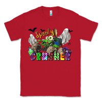 Red spooky crusher monster truck Classic Tee - LillyAllenDesigns