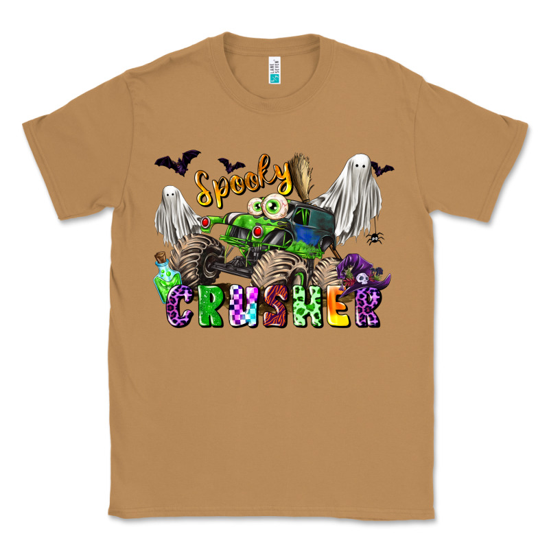 Spooky Crusher Monster Truck Classic Tee by LillyAllenDesigns | Teevron