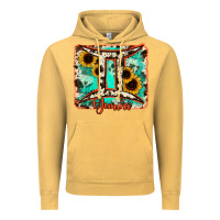 Vintage Mustard gemini turquoise cowhide Vintage Hoodie - RanaPortraitStore