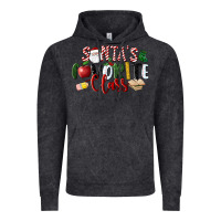 Vintage Black Santa's Favorite Class Christmas Vintage Hoodie - LillyAllenDesigns