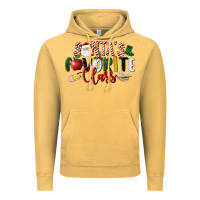 Vintage Mustard Santa's Favorite Class Christmas Vintage Hoodie - LillyAllenDesigns