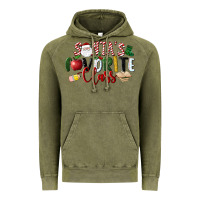 Vintage Olive Santa's Favorite Class Christmas Vintage Hoodie - LillyAllenDesigns