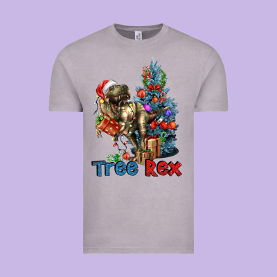 Tree Rex T-rex Vintage Tee Designed By Lillyallendesigns