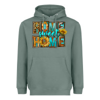 Sage Western Home Sweet Home Heavyweight Hoodie - FaDigitalArtStudio