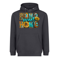 Smoke Western Home Sweet Home Heavyweight Hoodie - FaDigitalArtStudio