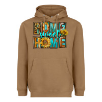 Toasted Coconut Western Home Sweet Home Heavyweight Hoodie - FaDigitalArtStudio