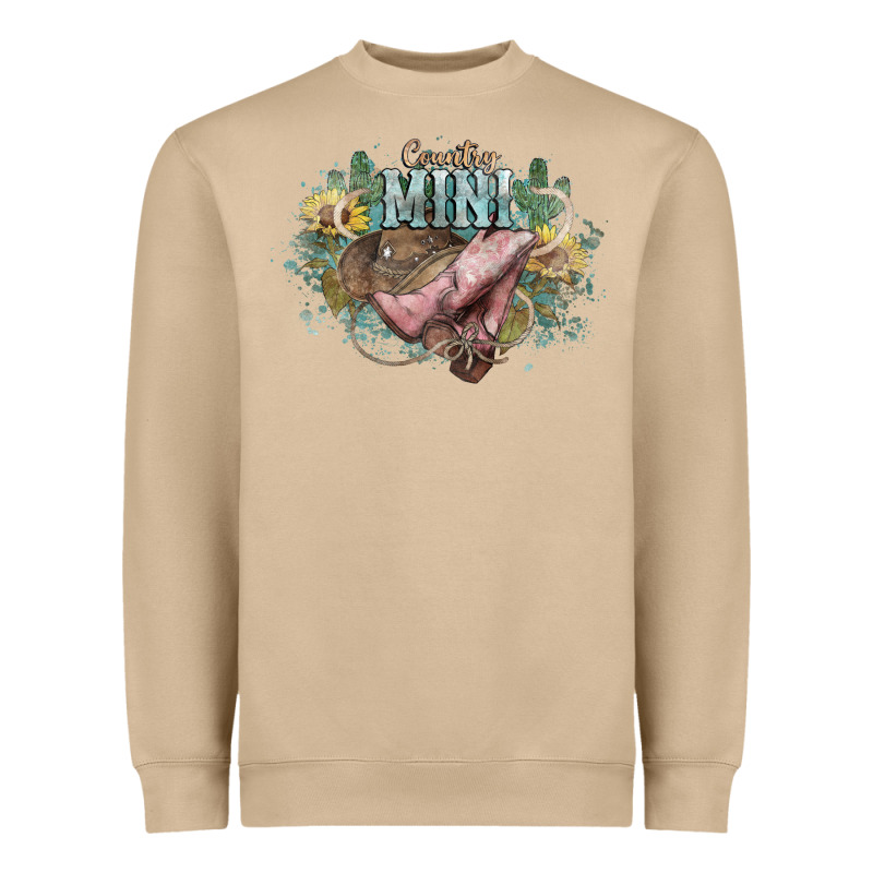 Country Mini Heavyweight Sweatshirt by HowdyJamesFarm | Teevron