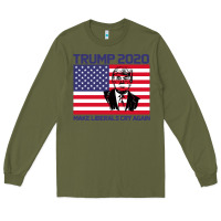 Army Green Trump 2020 Make Liberals cry Again Long Sleeve Tee - Bettercallsaul