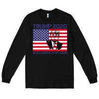 Black Trump 2020 Make Liberals cry Again Long Sleeve Tee - Bettercallsaul