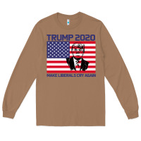 Toasted Coconut Trump 2020 Make Liberals cry Again Long Sleeve Tee - Bettercallsaul