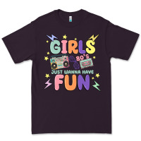 Plum girls just wanna have fun Premium Tee - MaliasSmallBusiness
