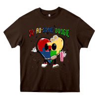 Chocolate Brown so au some bougie Heavy Core Tee - MaliasSmallBusiness