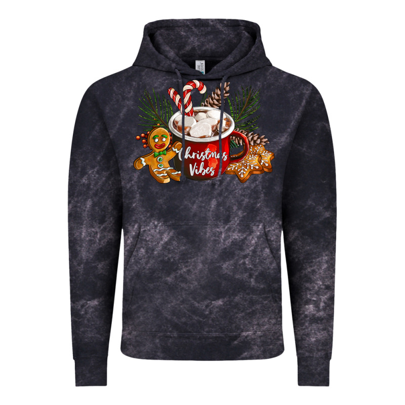 Christmas Vibes Hot Cocoa Vintage Hoodie by LillyAllenDesigns | Teevron