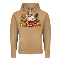 Vintage Camel christmas vibes hot cocoa Vintage Hoodie - LillyAllenDesigns