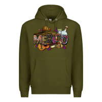 Army Green Mexico Premium Hoodie - FaDigitalArtStudio
