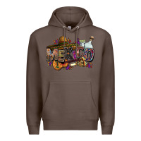 Coffee Mexico Premium Hoodie - FaDigitalArtStudio