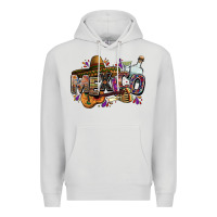 Dove Grey Mexico Premium Hoodie - FaDigitalArtStudio