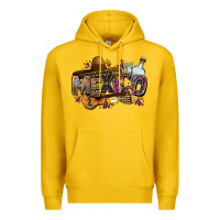 Lemon Mexico Premium Hoodie - FaDigitalArtStudio