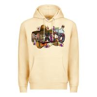 Pina Colada Mexico Premium Hoodie - FaDigitalArtStudio