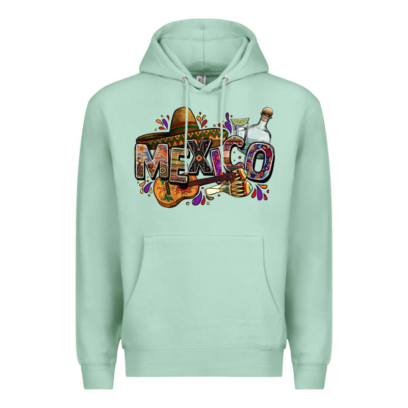Mexico Premium Hoodie by FaDigitalArtStudio | Teevron