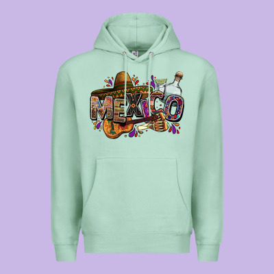 Mexico Premium Hoodie Designed By Fadigitalartstudio