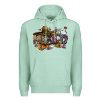 Seafoam Mexico Premium Hoodie - FaDigitalArtStudio